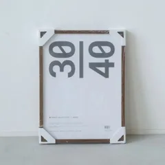 PAPER COLLECTIVE / MADO | ポスターフレーム (dark oak) | 30x40cm 送料無料 額縁 オーク 木製 フォトフレーム フレーム 額 フレームのみ ウッドフレーム イタリア製 オーク アクリル アクリ