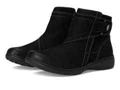 クラークス レディース シューズ ブーツ・レインブーツ Clarks Carleigh Style Black Nubuck ブラック