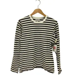 アニエスベーオム Agnes b.homme クルーネック ボーダー 長袖カットソー メンズ  t1