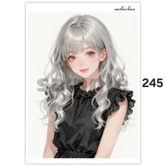 オリジナル人物ステッカー【245】