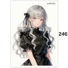 オリジナル人物ステッカー【246】