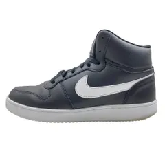 NIKE ナイキ AQ1773-002 Ebernon Mid Black White エバノン ミッド ブラック ホワイト ハイカット スニーカー ブラック系 9.5【中古】のサムネイル