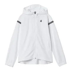 lecoqsportif(ルコック) フルジップフーディージャケット テニス ジャケット/ブルゾン (LN5FJK20L)、(WH00)ホワイト