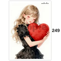 オリジナル人物ステッカー【249】