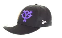 ニードルス Needles NEW ERA LP 59FIFTY 読売ジャイアンツ ロゴ キャップ 帽子 メンズ帽子 キャップ ブラック 103H-102