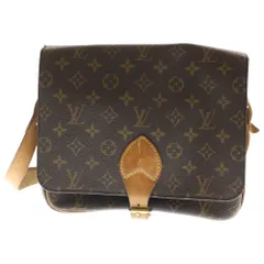 LOUIS VUITTON (ルイヴィトン) モノグラム ミニカルトシエール ブラウン PVC ショルダーバッグ M51254