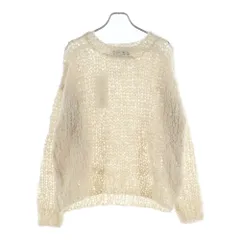 UNUSED (アンユーズド) 24AW MOHAIR PULLOVER KNIT プルオーバーモヘアニット モヘアセーター US2473 アイボリーのサムネイル