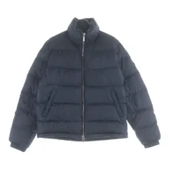Christian Dior (クリスチャンディオール) オブリーク テクニカルジャガード ダウンジャケット ネイビー 943C449A4462