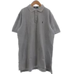 ポロ バイ ラルフローレン Polo by Ralph Lauren ポロシャツ カットソー 半袖 鹿の子 グレー 170