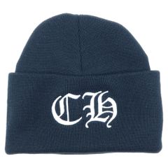 CHROME HEARTS ニット帽 ビーニー ブラック - メルカリ