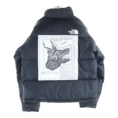 SUPREME (シュプリーム) 24AW ×THE NORTH FACE Nuptse Jacket Raymond Pettibon ザノースフェイス ヌプシ ダウンジャケット レイモンド ペティボン ブラック ND52402I