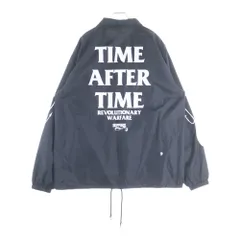 RATS (ラッツ) 24AW ×TAT 30TH COACH JACKET 背面プリント スナップボタン ナイロン コーチジャケット ブラック 7059-01のサムネイル
