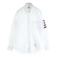THOM BROWNE (トムブラウン) 4BAR オックスフォードボタンダウン 長袖シャツ MWL299S-061777615のサムネイル
