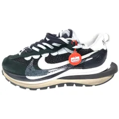 NIKE (ナイキ) ×sacai VAPOR WAFFLE SP サカイ ヴェイパーワッフル ローカットスニーカー ブラック/ホワイト US8/26cm CV1363-001