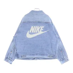 Levi's (リーバイス) ×NIKE Denim Trucker Jacket ナイキ ロゴ刺繍 デニム トラッカージャケット インディゴ PC9-002TM-0000