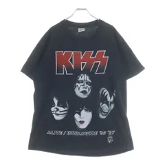 VINTAGE (ヴィンテージ) 90's KISS ALIVE WORLDWIDE TOUR 1996 キッス ツアーTシャツ 半袖 カットソー ブラック