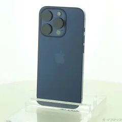 ソフマップ 〔中古品〕 iPhone15 Pro 256GB ブルーチタニウム MTUG3J／A SIMフリー【305】