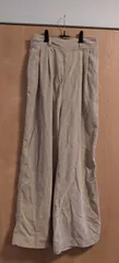 WEGO STANDARD　Mサイズ　ライトベージュ　コーデュロイパンツ　プルオンタイプ