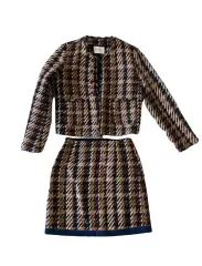 サンドロ ツイード セットアップ ジャケット スカート セット