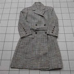 ◇ ⊇ スナイデル SNIDEL SWF0224075 ツイードダブルブレストコート レディース サイズXS E  【1602040002793】