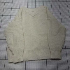 ◇ ⊇ ココディール COCO DEAL ニットセーター アイボリー系 サイズ2 レディース E  【1602040002687】