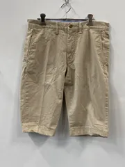 タ01⚫︎POLO RALPH LAUREN ⚫︎ポロラルフローレン⚫︎ストレッチ⚫︎チノ⚫︎ショートパンツ⚫︎メンズ⚫︎ロゴ刺繍⚫︎size30x32⚫︎カーキ