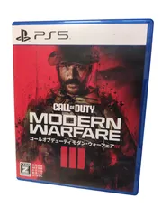 【中古美品】PS5ソフト コール オブ デューティ モダン・ウォーフェアⅢ