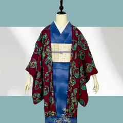 羽織　長羽織　アンティーク　正絹