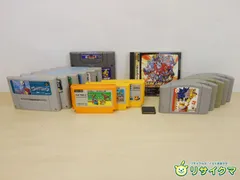 【中古】M▽任天堂 SEGA スーパーファミコン スーファミ ファミリーコンピュータ ファミコン NINTENDO 64 N64 セガサターン 17個まとめ売り (39913)
