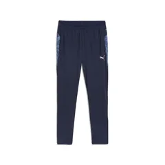 PUMA(プーマ) teamCUP TR スリムパンツ サッカー ウェア スウェットパンツ 660208、(06)プーマネイビー