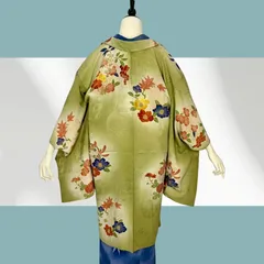羽織　長羽織　アンティーク　正絹