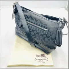 【❗️✨定番シグネチャー✨❗️】COACH F34930 ブラック ショルダーバッグ 保存袋付