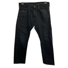 メキシコ製 Levi's 501 デニムパンツ W33 ブラック リーバイス ボタンフライ アメカジ デニム ジーンズ 2603-25