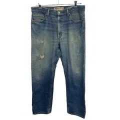 Levi's 505 デニムパンツ W36 インディゴブルー リーバイス ジップアップ REGULAR FIT ゴールデンサイズ アメカジ デニム ジーンズ 2603-44