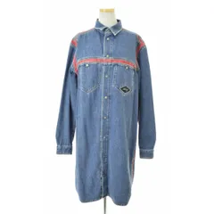 【DIESEL】A05890 DE-HORA-FS DENIM SHIRT ONEPIECE デニムシャツ長袖ワンピース