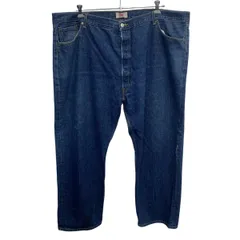 メキシコ製 Levi's 501 デニムパンツ W52 インディゴブルー リーバイス ボタンフライ ビッグサイズ アメカジ デニム ジーンズ 2603-62