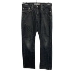 メキシコ産 Levi's 514 デニムパンツ W31 ブラック リーバイス ジップアップ アメカジ デニム ジーンズ 2603-64