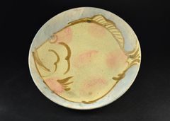 新品・未使用】 ♡ 本田あつみさん 大皿 - メルカリ