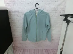 【TAKA67-76】◇BEAMS HEART ビームスハート スウェットパーカー 長袖　ジップアップ　水色系のサムネイル