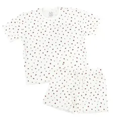 新品 フルーツ オブ ザ ルーム 半袖 ラウンジウェアセット ブルーベリー XLサイズ 2点セット 服2点セット