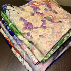 【まとめ売り】正絹袋帯6枚 リメイク素材　ハンドメイド向け