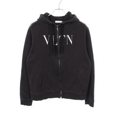 341 VALENTINO VLTNロゴ 伊製ビッグロゴジップパーカー黒赤M 341 VALENTINO VLTNロゴ 伊製ビッグロゴジップパーカー黒赤M - メルカリ