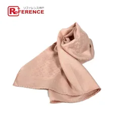 LOUIS VUITTON ルイヴィトン ショール ショール・エバーモア M77370 シルク ローズプードル ピンク