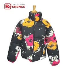 MOSCHINO モスキーノ ダウンジャケット フローラル WT5854203 ナイロン ブラックのサムネイル