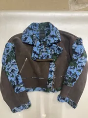 送料無料！！JEANASIS　ジーナシス　レディースボアコート　ムートンデザインコート　ボアライダース　サイズＦ　#80303MOKAKE