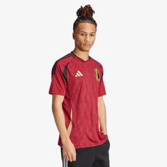 【送料無料・匿名配送】adidas アディダス ベルギー代表 2024 公式 ホーム シャツ エンジ 新品 正規品 日本未発売 EURO