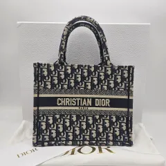 ディオール オブリーク ブック トゥー スモール トートバッグ