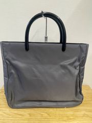 ■プラダ PRADA B8367 ナイロン トートバッグ グレー A26-658