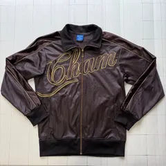 ト2603-①-5584 チャンピオン　Champion  トラックジャケット　ジャージ上　茶色　M