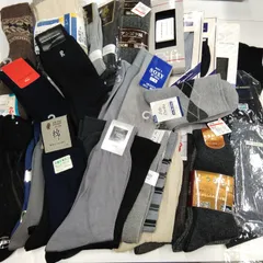 メンズ くつ下 ビジネスソックス 純綿軍足 35足 まとめて クリスチャン・ディオール POLO Roberta di Camerino 含む 【未使用保管品】T579